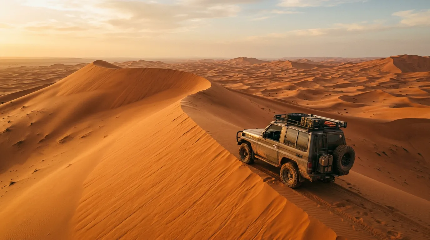 Пустыня Лива на 4x4