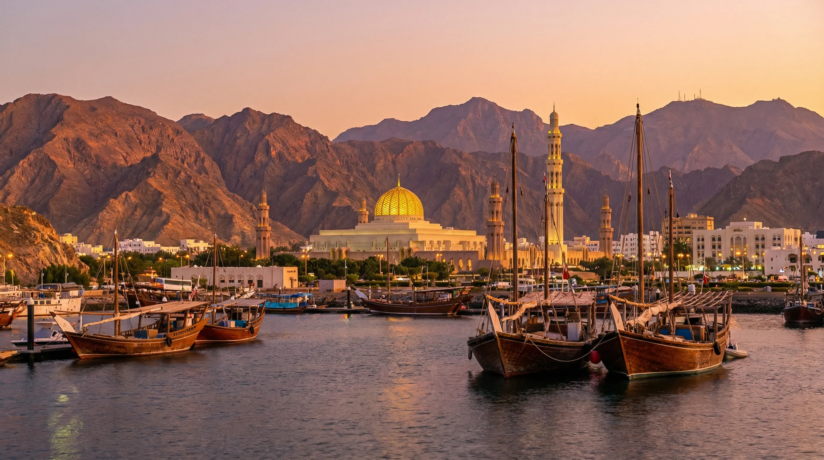 Оман на машине